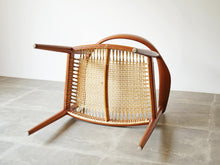 画像をギャラリービューアに読み込む, Hans J Wegner Johannes Hansen JH501 ハンス ウェグナー ザチェア ヨハネスハンセン 籐 チーク材 アームチェアの裏面
