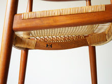 画像をギャラリービューアに読み込む, Hans J Wegner Johannes Hansen JH501 ハンス ウェグナー ザチェア ヨハネスハンセン 籐 チーク材 アームチェアのマーク