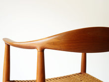 画像をギャラリービューアに読み込む, Hans J Wegner Johannes Hansen JH501 ハンス ウェグナー ザチェア ヨハネスハンセン 籐 チーク材 アームチェアのフィンガージョイント