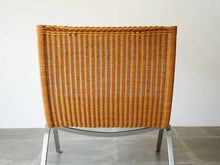 画像をギャラリービューアに読み込む, ポール・ケアホルム ラウンジチェアPK22 EKC製ヴィンテージ Poul Kjærholm PK22 Chair ケアホルムの椅子の背もたれ背面