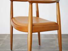 画像をギャラリービューアに読み込む, Hans J Wegner JH503 Johannes Hansen ハンスJウェグナ ザチェア マホガニー レザー 北欧ヴィンテージ チェア