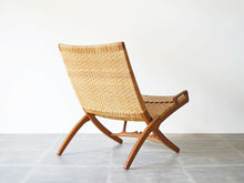 画像をギャラリービューアに読み込む, Hans J Wegner JH512 Johannes Hansen ハンスJウェグナー ヨハネスハンセン フォールディングチェア 折りたたみチェア オーク 椅子の背面
