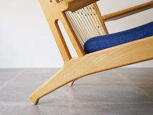画像をギャラリービューアに読み込む, ハンスJウェグナー イージーチェア ラウンジチェア ヨハネスハンセン製ビンテージ Hans J. Wegner JH719 Chair ウェグナーの椅子の脚