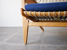 画像をギャラリービューアに読み込む, ハンスJウェグナー イージーチェア ラウンジチェア ヨハネスハンセン製ビンテージ Hans J. Wegner JH719 Chair ウェグナーの椅子の脚