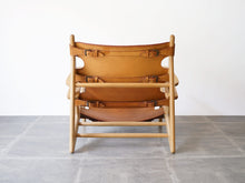 画像をギャラリービューアに読み込む, ボーエ・モーエンセン ハンティングチェア ビンテージ Børge Mogensen The Hunting Chair Model 2229 by Erhard Rasmussen 北欧デザイン名作チェア 椅子の背面