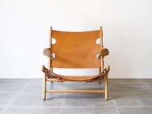 画像をギャラリービューアに読み込む, ボーエ・モーエンセン ハンティングチェア ビンテージ Børge Mogensen The Hunting Chair Model 2229 by Erhard Rasmussen 北欧デザイン名作チェア 椅子の正面