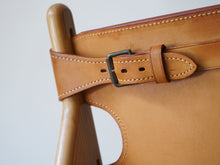 画像をギャラリービューアに読み込む, ボーエ・モーエンセン ハンティングチェア ビンテージ Børge Mogensen The Hunting Chair Model 2229 by Erhard Rasmussen 北欧デザイン名作チェア 椅子の背面 ベルト