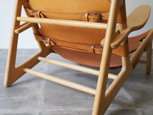 画像をギャラリービューアに読み込む, ボーエ・モーエンセン ハンティングチェア ビンテージ Børge Mogensen The Hunting Chair Model 2229 by Erhard Rasmussen 北欧デザイン名作チェア 椅子の背面