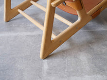 画像をギャラリービューアに読み込む, ボーエ・モーエンセン ハンティングチェア ビンテージ Børge Mogensen The Hunting Chair Model 2229 by Erhard Rasmussen 北欧デザイン名作チェア 椅子の後ろ脚