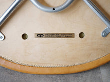 画像をギャラリービューアに読み込む, ハンスJウェグナー アームチェア ビンテージ PPモブラーHans J Wegner PP701 チェア アッシュ レザー ウェグナーの椅子の裏面にPPモブラーのラベル