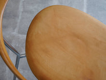 画像をギャラリービューアに読み込む, ハンスJウェグナー アームチェア ビンテージ PPモブラーHans J Wegner PP701 チェア アッシュ レザー ウェグナーの椅子の座面