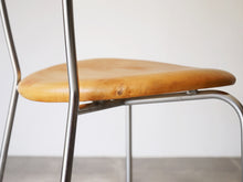 画像をギャラリービューアに読み込む, ハンスJウェグナー アームチェア ビンテージ PPモブラーHans J Wegner PP701 チェア アッシュ レザー ウェグナーの椅子の座面 シミや汚れ