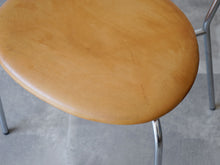 画像をギャラリービューアに読み込む, ハンスJウェグナー アームチェア ビンテージ PPモブラーHans J Wegner PP701 チェア アッシュ レザー ウェグナーの椅子の座面 スタッキングの跡がある