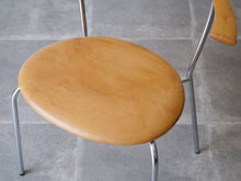 画像をギャラリービューアに読み込む, ハンスJウェグナー アームチェア ビンテージ PPモブラーHans J Wegner PP701 チェア アッシュ レザー ウェグナーの椅子の座面 天然革張り