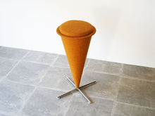 画像をギャラリービューアに読み込む, Verner Panton Cone Plus Linje ヴェルナーパントンコーンチェア オレンジ バースツール ハイチェア