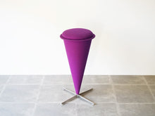 画像をギャラリービューアに読み込む, Verner Panton Cone Plus Linje ヴェルナーパントンコーンチェア ピンク 紫 バースツール ハイチェア