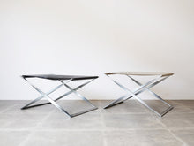 画像をギャラリービューアに読み込む, Poul Kjærholm PK91 E Kold Christensen EKC ポール ケアホルム E コルド クリステンセン ヴィンテージ品 折りたたみスツールの2台