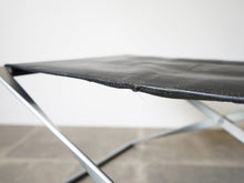 画像をギャラリービューアに読み込む, Poul Kjærholm PK91 E Kold Christensen EKC ポール ケアホルム E コルド クリステンセン ヴィンテージ品 折りたたみスツールの革