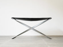 画像をギャラリービューアに読み込む, Poul Kjærholm PK91 E Kold Christensen EKC ポール ケアホルム E コルド クリステンセン ヴィンテージ品 折りたたみスツールの正面