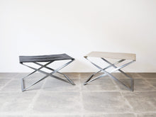 画像をギャラリービューアに読み込む, Poul Kjærholm PK91 E Kold Christensen EKC ポール ケアホルム E コルド クリステンセン ヴィンテージ品 折りたたみスツールの2台