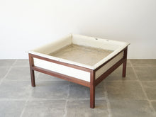 画像をギャラリービューアに読み込む, Danish Design Planter Cuban Mahogany Zinc デンマークデザイン キューバンマホガニー 亜鉛 プランター 植木鉢 1930年代 北欧ヴィンテージ家具 フラワーボウル