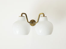 画像をギャラリービューアに読み込む, Vilhelm Lauritzen Louis Poulsen VL Bracket Lamp ヴィルヘルム ラウリッツェン ルイス ポールセン ブラケットランプオパールガラス 真鍮 ウォールランプ