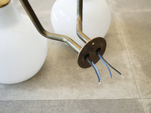 画像をギャラリービューアに読み込む, Vilhelm Lauritzen Louis Poulsen VL Bracket Lamp ヴィルヘルム ラウリッツェン ルイス ポールセン ブラケットランプオパールガラス 真鍮 ウォールランプの配線