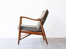 画像をギャラリービューアに読み込む, フィン・ユール NV45 ヴィンテージ ニールスヴォッダー製 フィンユールのアームチェア チーク Finn Juhl NV45 Chair armchair teak Niels Vodder 椅子の側面