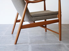 画像をギャラリービューアに読み込む, フィン・ユール NV45 ヴィンテージ ニールスヴォッダー製 フィンユールのアームチェア チーク Finn Juhl NV45 Chair armchair teak Niels Vodder 椅子の脚