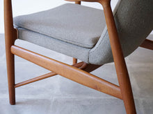画像をギャラリービューアに読み込む, フィン・ユール NV45 ヴィンテージ ニールスヴォッダー製 フィンユールのアームチェア チーク Finn Juhl NV45 Chair armchair teak Niels Vodder 椅子のフレーム