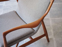 画像をギャラリービューアに読み込む, フィン・ユール NV45 ヴィンテージ ニールスヴォッダー製 フィンユールのアームチェア チーク Finn Juhl NV45 Chair armchair teak Niels Vodder 椅子のアームを上から