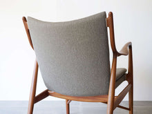 画像をギャラリービューアに読み込む, フィン・ユール NV45 ヴィンテージ ニールスヴォッダー製 フィンユールのアームチェア チーク Finn Juhl NV45 Chair armchair teak Niels Vodder 椅子の背面