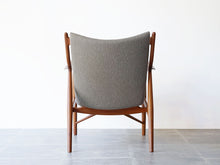 画像をギャラリービューアに読み込む, フィン・ユール NV45 ヴィンテージ ニールスヴォッダー製 フィンユールのアームチェア チーク Finn Juhl NV45 Chair armchair teak Niels Vodder 椅子の背面