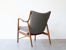 画像をギャラリービューアに読み込む, フィン・ユール NV45 ヴィンテージ ニールスヴォッダー製 フィンユールのアームチェア チーク Finn Juhl NV45 Chair armchair teak Niels Vodder 椅子の背面