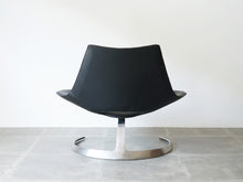 画像をギャラリービューアに読み込む, Jørgen Kastholm Preben Fabricius Scimitar Chair Ivan Schlechter ヨルゲン カストホルム プレバン ファブリシャス シミターチェア イヴァン シュレクター 革張り ラウンジチェアの背面