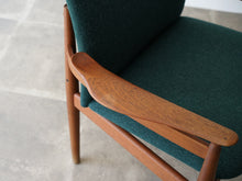 画像をギャラリービューアに読み込む, フィン・ユール アームチェア FD192 Finn Juhl Arm chair France&Son フィンユールの椅子の肘掛けに白っぽいシミ