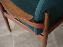 画像をギャラリービューアに読み込む, フィン・ユール アームチェア FD192 Finn Juhl Arm chair France&Son フィンユールの椅子のアームとフレーム上から