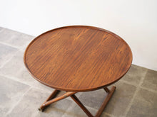 画像をギャラリービューアに読み込む, エジプシャンテーブル ブラジリアンローズウッド モーエンスラッセン Mogens Lassen Egyptian Table Rud Rasmussen 北欧名作家具 ラウンドテーブルの天板