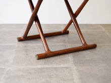 画像をギャラリービューアに読み込む, エジプシャンテーブル ブラジリアンローズウッド モーエンスラッセン Mogens Lassen Egyptian Table Rud Rasmussen 北欧名作家具 ラウンドテーブルの脚
