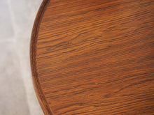画像をギャラリービューアに読み込む, エジプシャンテーブル ブラジリアンローズウッド モーエンスラッセン Mogens Lassen Egyptian Table Rud Rasmussen 北欧名作家具 ラウンドテーブルの天板と縁