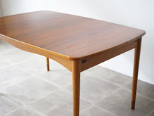 画像をギャラリービューアに読み込む, フィンユール ボヴィルケ ダイニングテーブル ブラジリアンローズウッド ダイニングテーブル Finn Juhl Bovirke Extendable dinning table テーブルの丸みのある角と脚