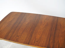 画像をギャラリービューアに読み込む, フィンユール ボヴィルケ ダイニングテーブル ブラジリアンローズウッド ダイニングテーブル Finn Juhl Bovirke Extendable dinning table 北欧ヴィンテージのテーブルの天板のローズウッドの木目