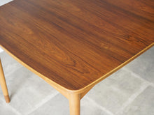 画像をギャラリービューアに読み込む, フィンユール ボヴィルケ ダイニングテーブル ブラジリアンローズウッド ダイニングテーブル Finn Juhl Bovirke Extendable dinning table テーブルの丸みのある角