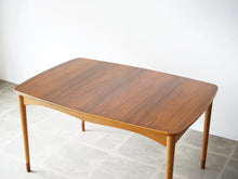画像をギャラリービューアに読み込む, フィンユール ボヴィルケ ダイニングテーブル ブラジリアンローズウッド ダイニングテーブル Finn Juhl Bovirke Extendable dinning table 北欧ヴィンテージのテーブルの天面