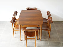 画像をギャラリービューアに読み込む, フィンユール ボヴィルケ ダイニングテーブル ブラジリアンローズウッド リーディングチェア ダイニングテーブルセット Finn Juhl Bovirke Extendable table BO62 Chairs