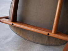 画像をギャラリービューアに読み込む, フィンユール NV55 アームチェア ブラジリアンローズウッド ニルスヴォッダー Finn Juhl NV55 arm Chair brazilian rosewood Niels Vodder フィンユールの椅子の裏面
