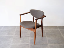 画像をギャラリービューアに読み込む, フィンユール NV55 アームチェア ブラジリアンローズウッド ニルスヴォッダー Finn Juhl NV55 arm Chair brazilian rosewood Niels Vodder フィンユールの椅子の斜め上から
