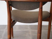 画像をギャラリービューアに読み込む, フィンユール NV55 アームチェア ブラジリアンローズウッド ニルスヴォッダー Finn Juhl NV55 arm Chair brazilian rosewood Niels Vodder フィンユールの椅子の背面
