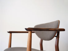 画像をギャラリービューアに読み込む, フィンユール NV55 アームチェア ブラジリアンローズウッド ニルスヴォッダー Finn Juhl NV55 arm Chair brazilian rosewood Niels Vodder フィンユールの椅子の先がツンと上がった肘掛け