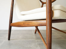 画像をギャラリービューアに読み込む, Finn Juhl Niels Vodder NV45 Chair Brazillian Rosewood フィン ユール ニルス ヴォッダー ブラジリアンローズウッド アームチェアのフレーム